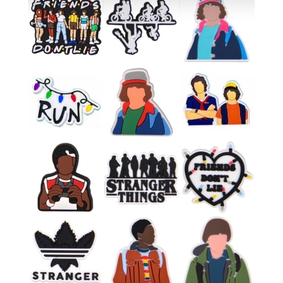 Fun Fans Stranger Things Croc Jibbitzs - Picture 2 of 4